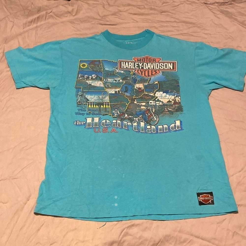 Harley-Davidson Apol’s Raymond, Minnesota mens tshirt size large